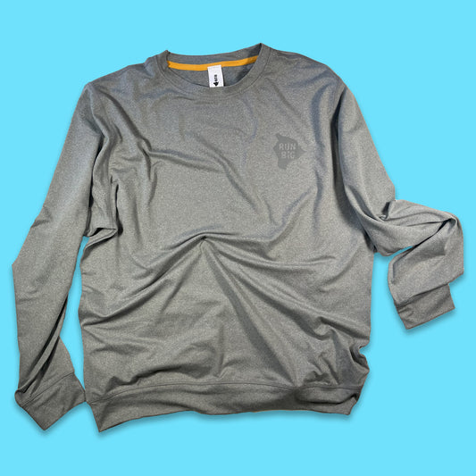 Men's Crew Neck Sweatshirt - Run Big