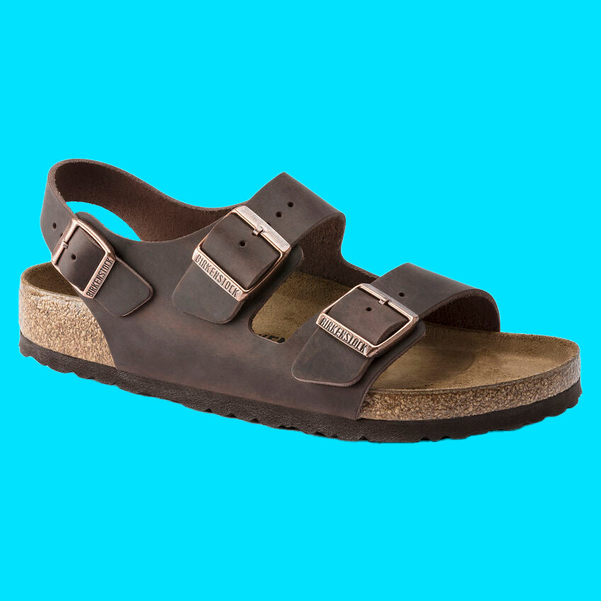Milano Supportive Sandals - Oiled Leather