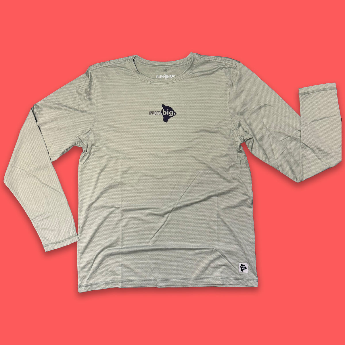 Men's LuxDry Long Sleeve Tee - Run Big