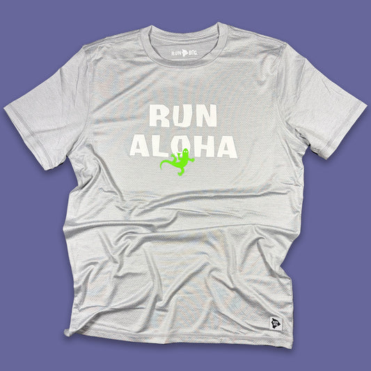 Men's LuxDry Tee - Run Aloha