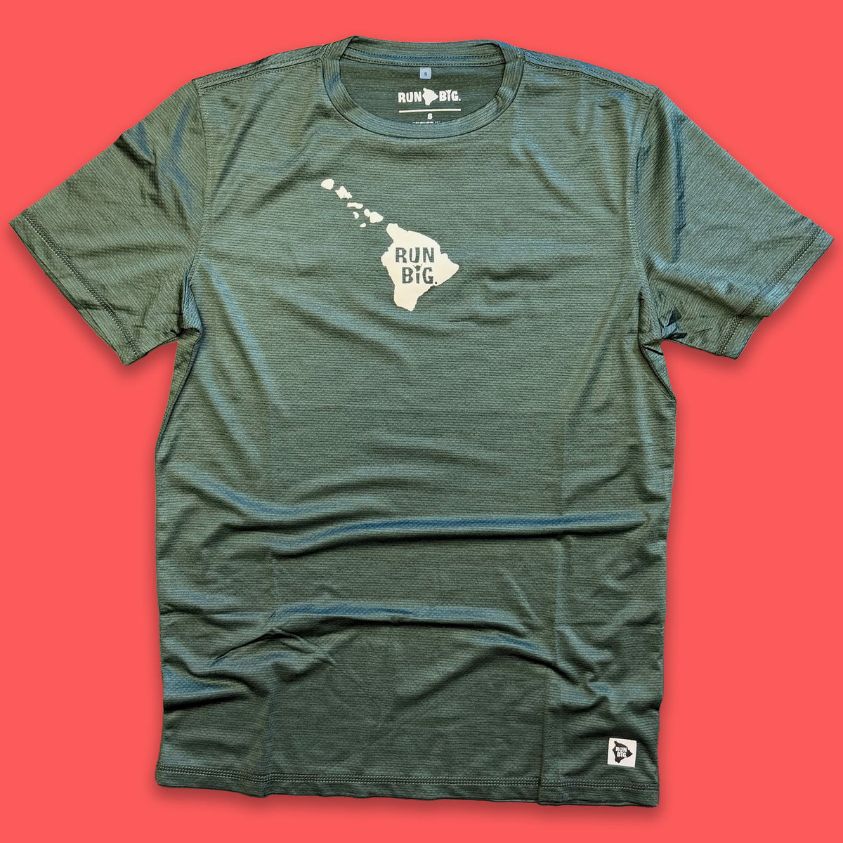 Men's LuxDry Tee - Run Big