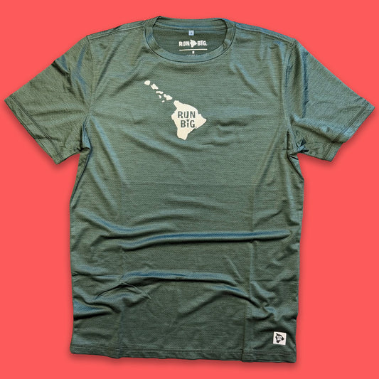 Men's LuxDry Tee - Run Big