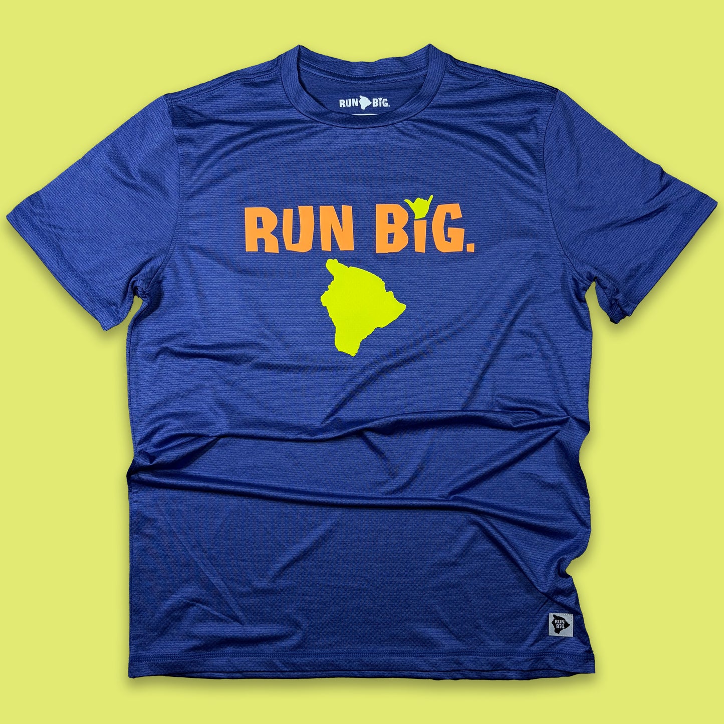 Men's LuxDry Tee - Run Big