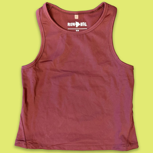 Women's PureStretch Cropped Tank - Run Big